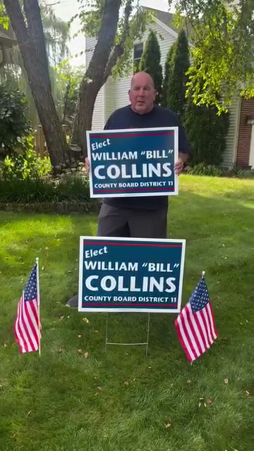 Campaign yard signs