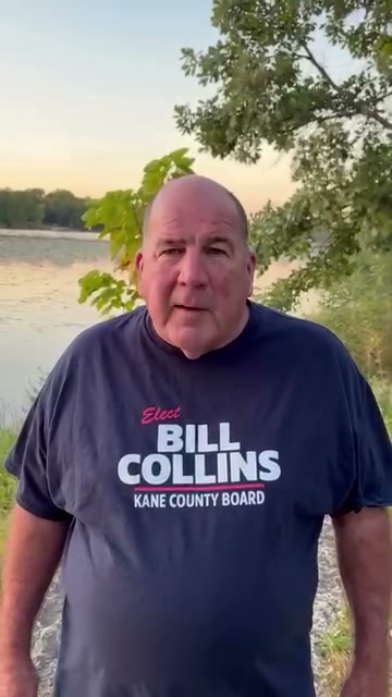 Bill Collins by the water
